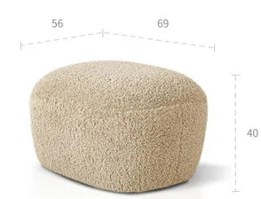 Modern Cream Bear Lounge Chair