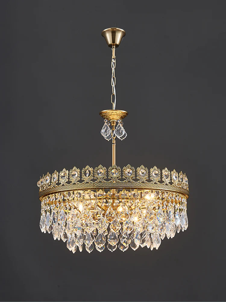 Luxury Creative Set Crystal Chandelier Designer Style Irregular Round/Oval Light Fixture For Bedroom/Living Room/Dining Room