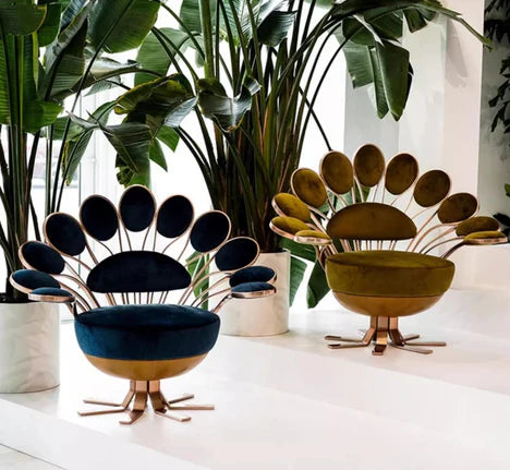 Peacock Queen Chair