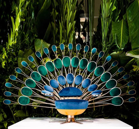 Peacock Queen Chair