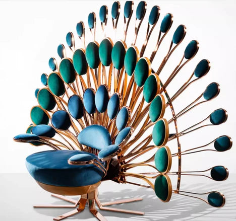 Peacock Queen Chair