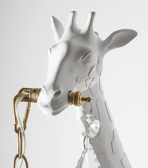 Creative Designer Animal Sculpture Giraffe Floor Lamp