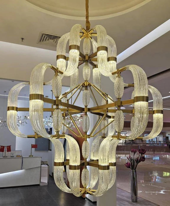 Modern Art Glass Chandelier for Living Room/Dining Room/Kitchen Island/Bedroom