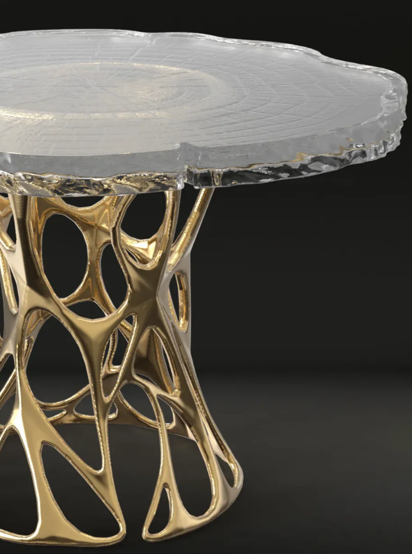 LYFAIRS x GORDON GU Tree Grain Round Table