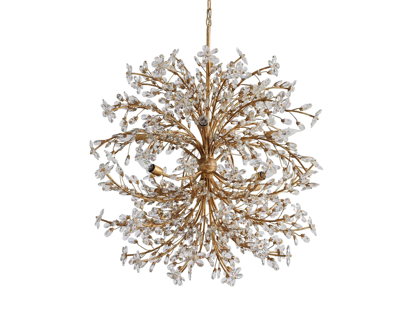 Art Design Crystal Florals Chandelier for Living Room/Bedroom/Dining Room/Kitchen Island