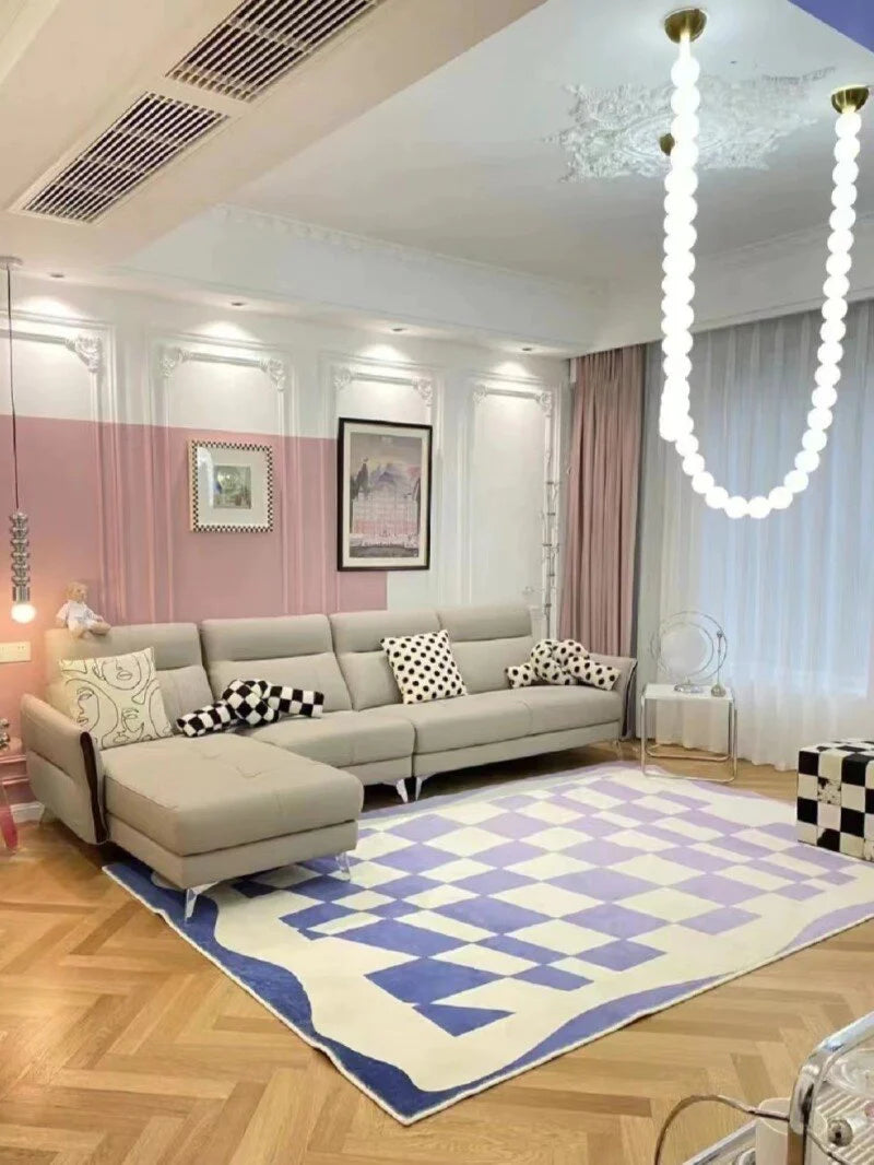 Modern Creative Acrylic Pearl Necklace Chandelier