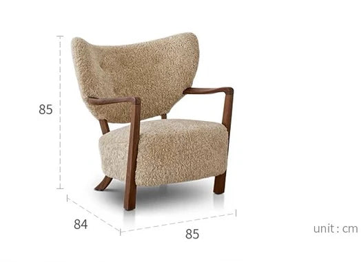 French Vintage Style/Cream Style Single Sofa Chair