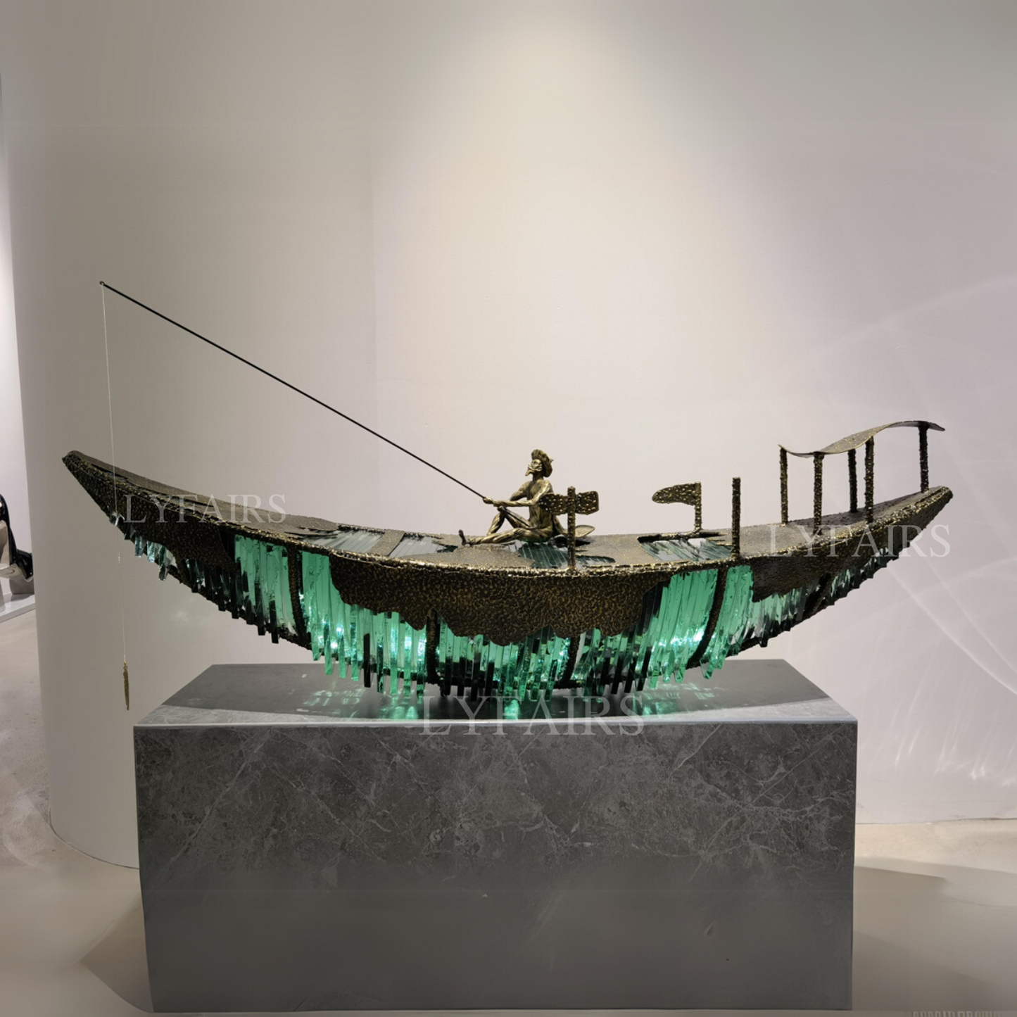 Statue du pêcheur solitaire