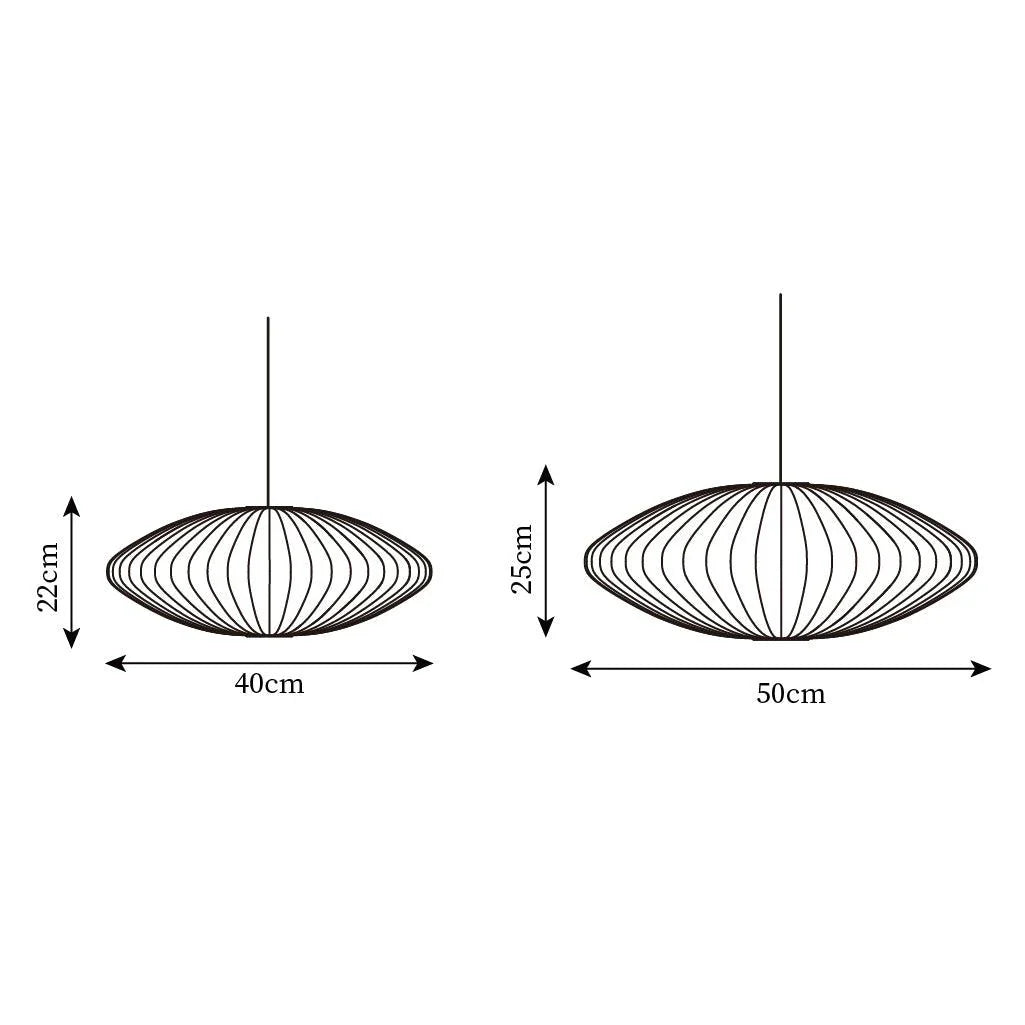 Modern Irregular Bubble Paper Pendant Lamp