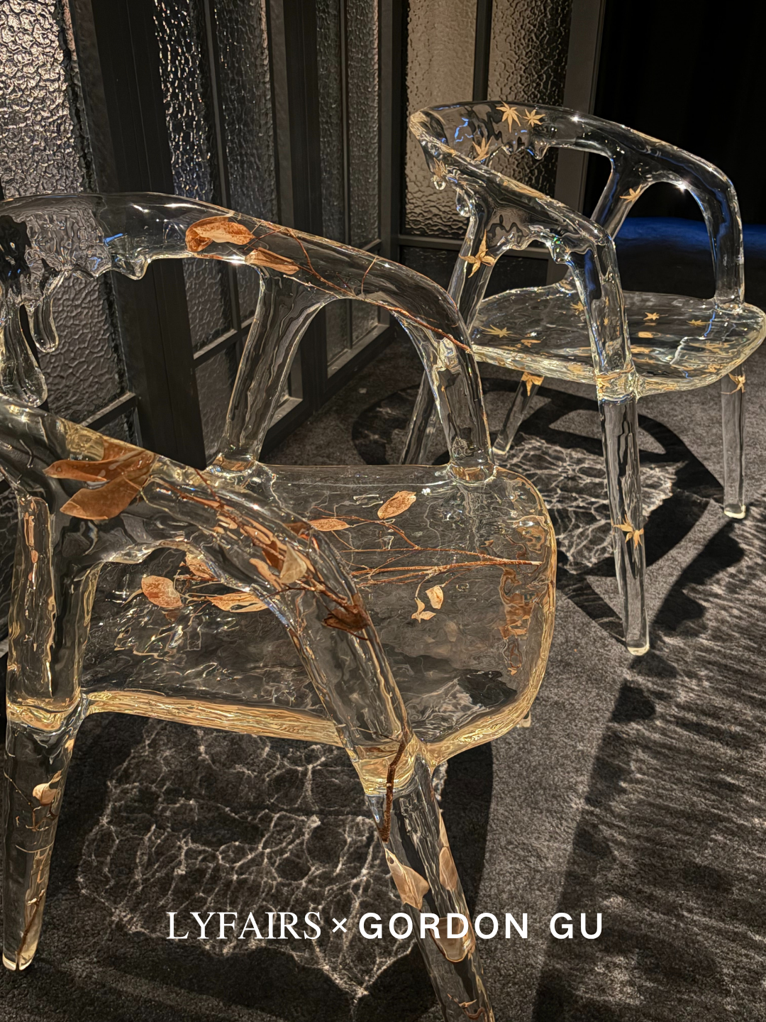 LYFAIRS x GORDON GU Dripping Water Chair (Maple leaves)