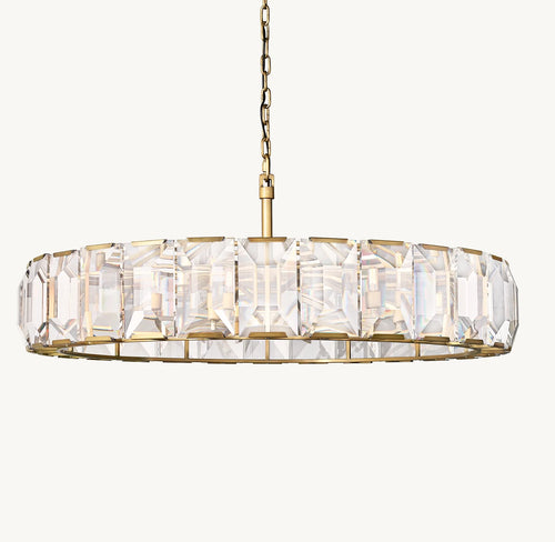Modern Round Large Crystal Chandelier for Living Room/Bedroom