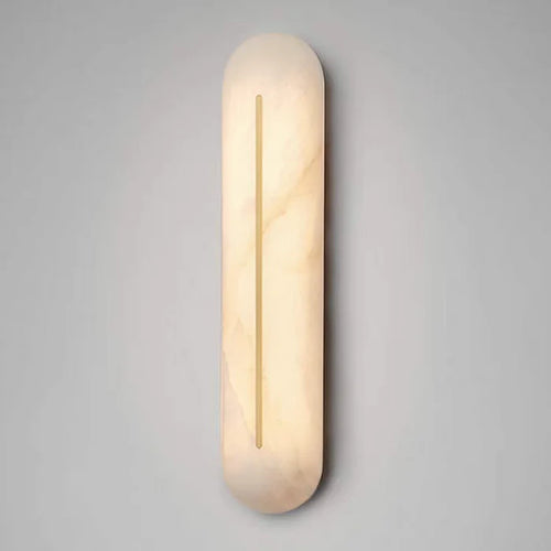 Modern Alabaster Brass Decorative Wall Light