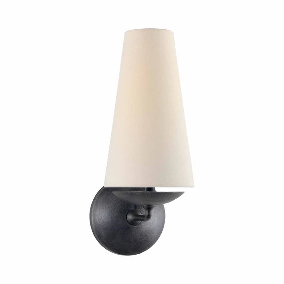 Vertical Chandelier in Bronze/Black/White Finish Color