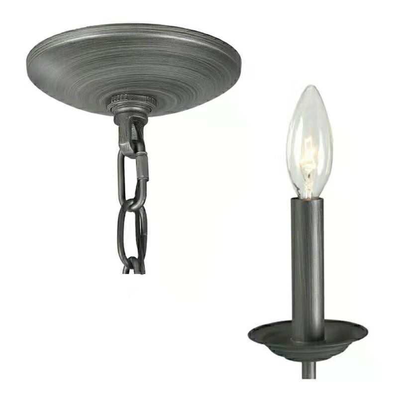 Audane 9-Light Candle Style Tiered Chandelier Classical Handing Lights For Living Room Or Bedroom