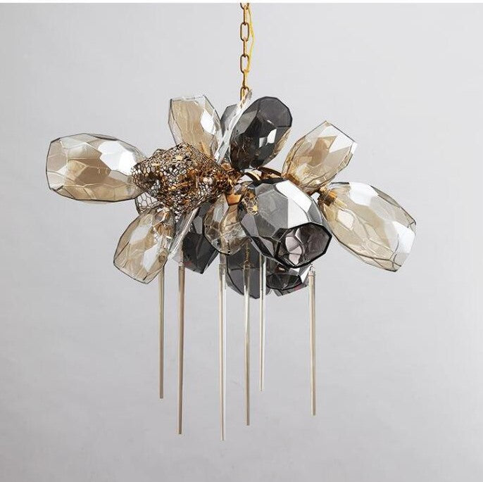 Modern Wine Glass Shape Chandelier Italian Light Luxury Light Fixture for Ding/ Living Room/ Duplex/ Villa/ Restaurant