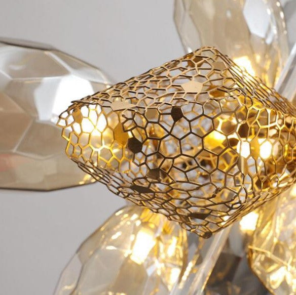 Lustre moderne en forme de verre à vin, luminaire de luxe italien pour salle à manger, salon, duplex, villa, restaurant