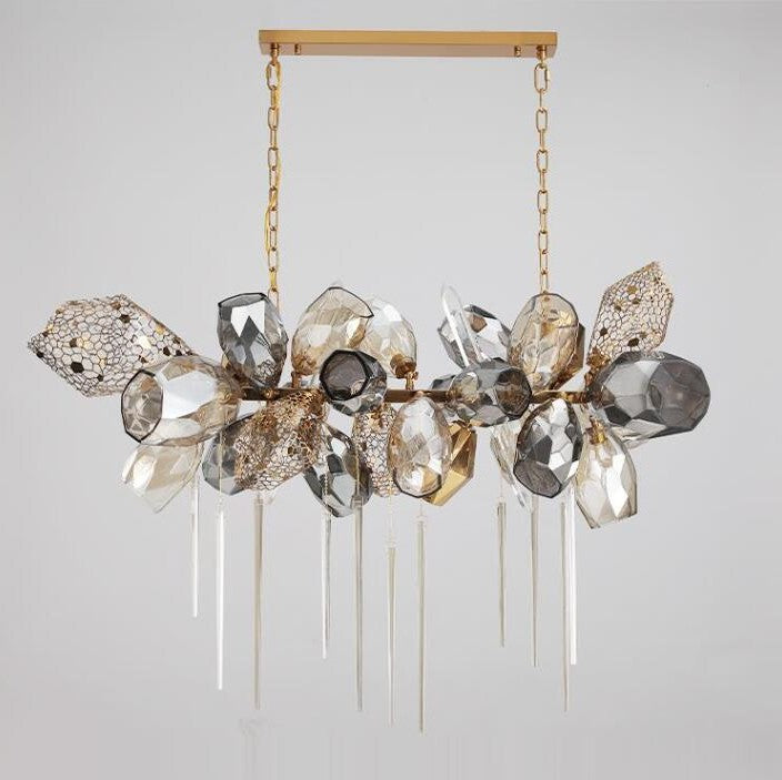 Modern Wine Glass Shape Chandelier Italian Light Luxury Light Fixture for Ding/ Living Room/ Duplex/ Villa/ Restaurant