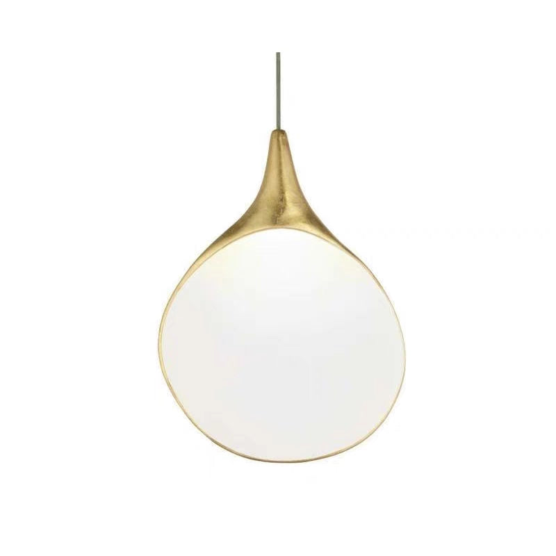 Creative Multiple Golden White Panel Pendant Ceiling Light