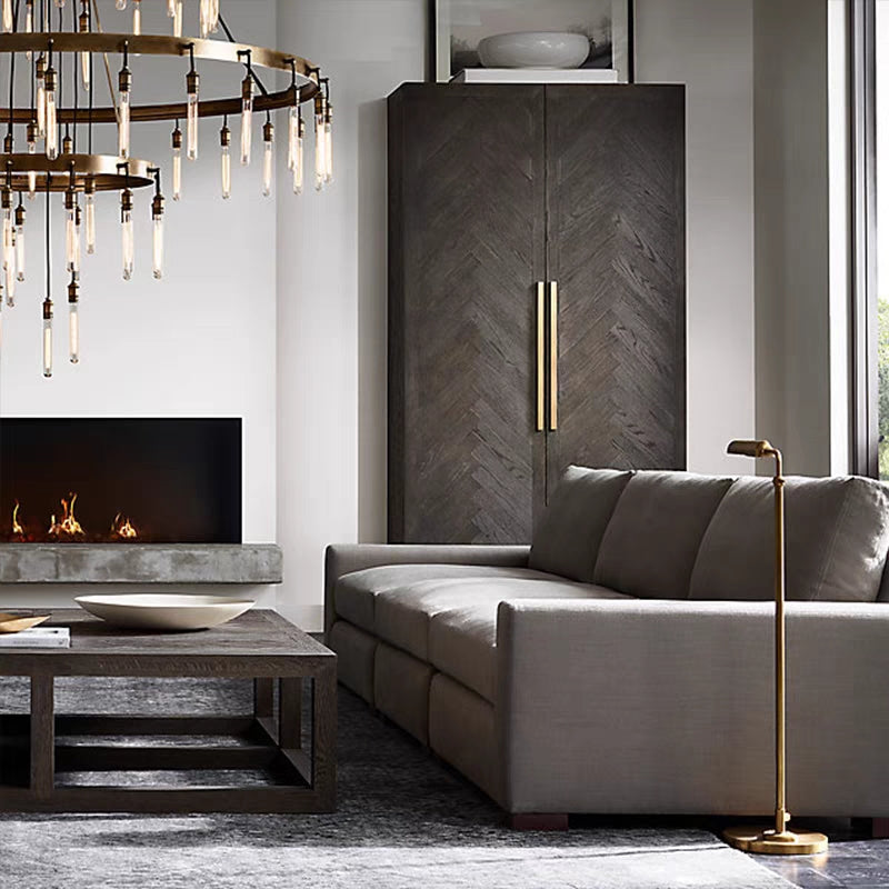 Retro-Inspired Metal Pendant Light Chandelier for Living Room/Bedroom/Staircase/Villa