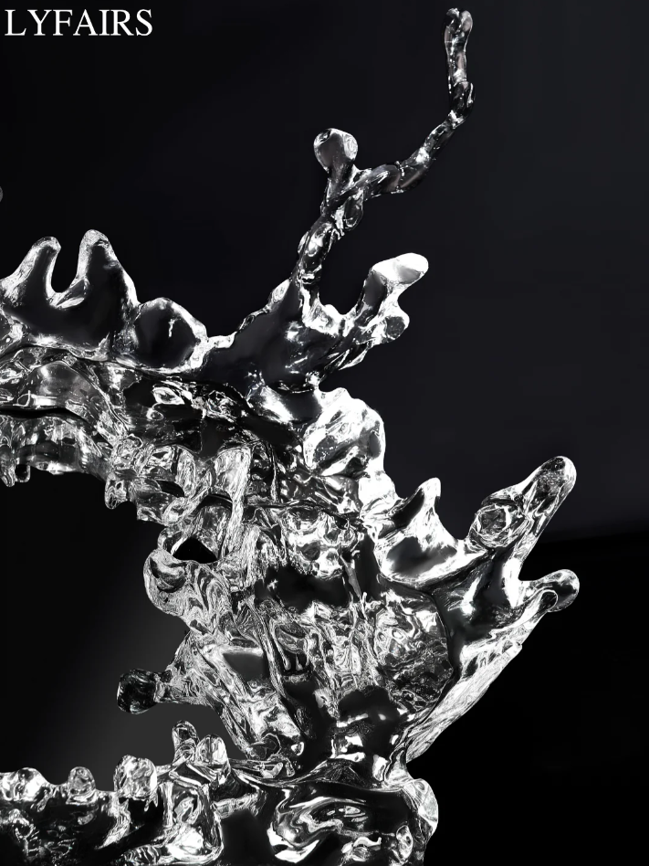 LYFAIRS x GORDON GU Art Ice Mirror Wall Lamp Princess Magic Mirror Light for Bathroom/Dressing Room/Bedroom