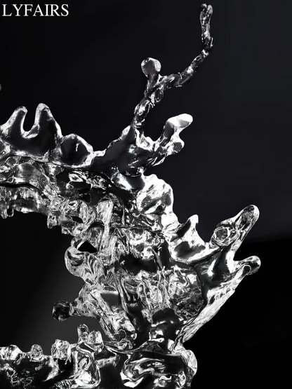 LYFAIRS x GORDON GU Art Ice Mirror Wall Lamp Princess Magic Mirror Light for Bathroom/Dressing Room/Bedroom