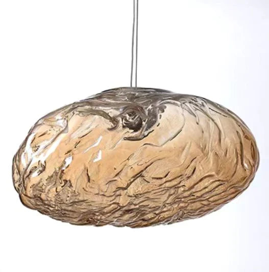 Extra Large Nordic Minimalist Glass Cloud Decorative Chandelier for Stairs/Living Room/High-Ceiling Room