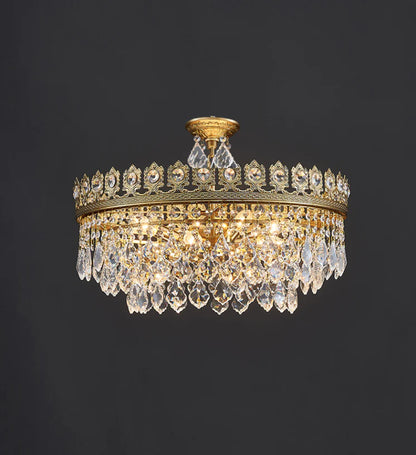 Luxury Creative Set Crystal Chandelier Designer Style Irregular Round/Oval Light Fixture For Bedroom/Living Room/Dining Room