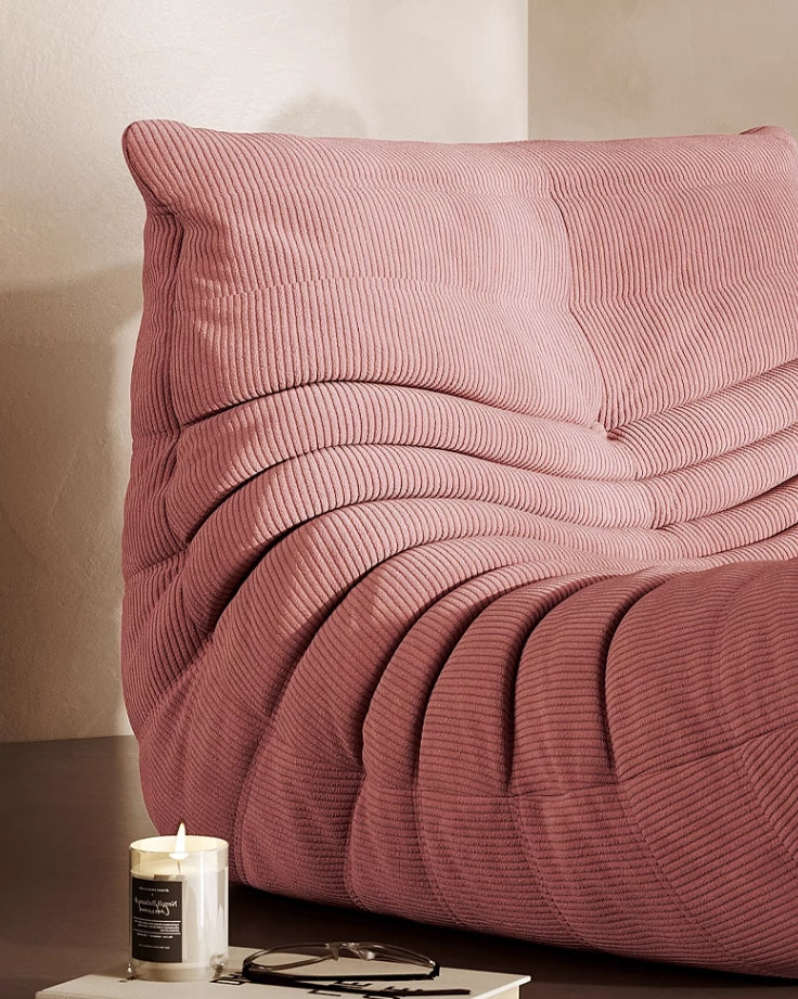 Corduroy Caterpillar Sofa Chair