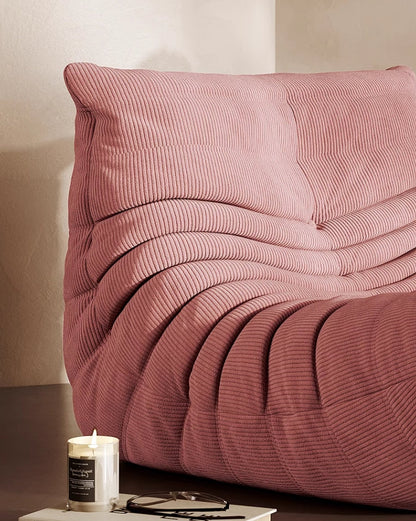Corduroy Caterpillar Sofa Chair