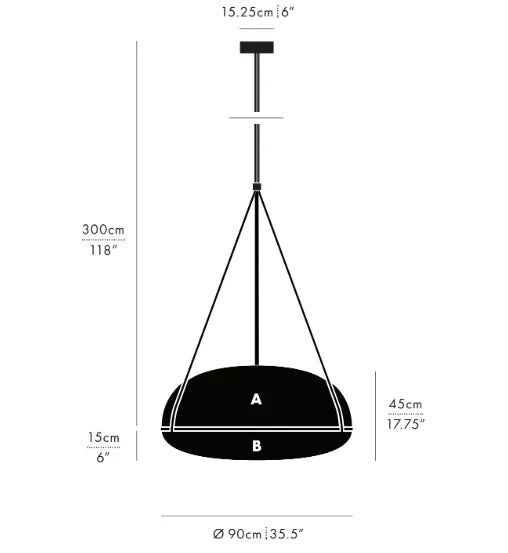 Modern Designer Recommended Elliptical Shell Pendant