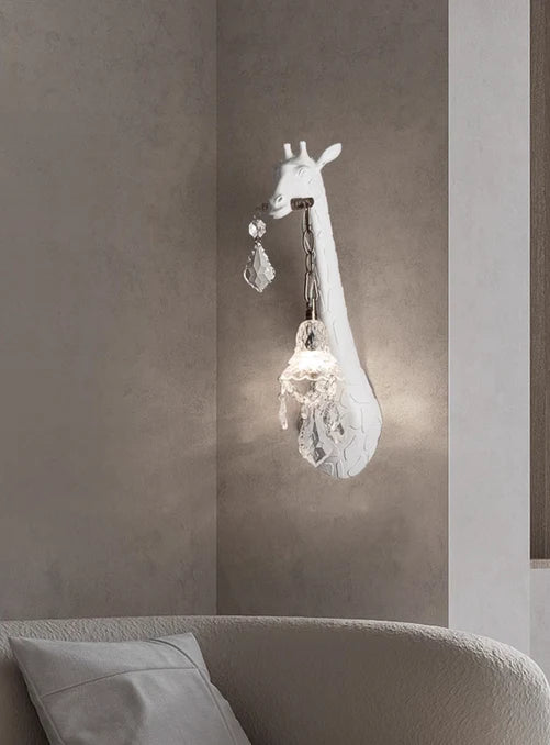 Creative Designer Animal Sculpture Giraffe Floor Lamp