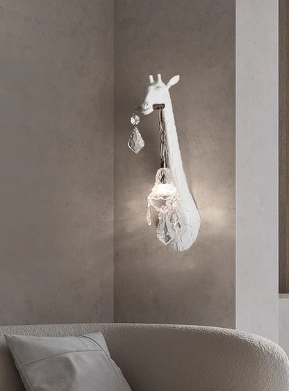 Creative Designer Animal Sculpture Giraffe Floor Lamp