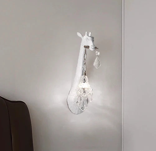 Creative Designer Animal Sculpture Giraffe Floor Lamp