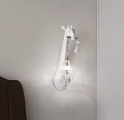 Creative Designer Animal Sculpture Giraffe Floor Lamp