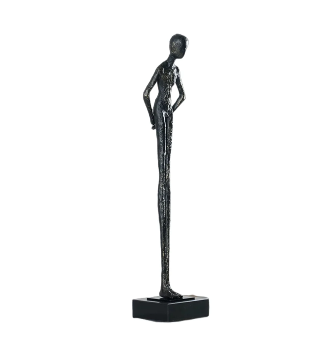 Abstract Hands Behind Back Figure Statue Villa Sculpture for Living Room/Hall/Foyer