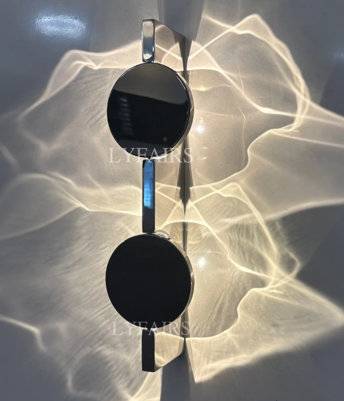 CSA-certified Ripple Rotating Ambient Wall Sconce