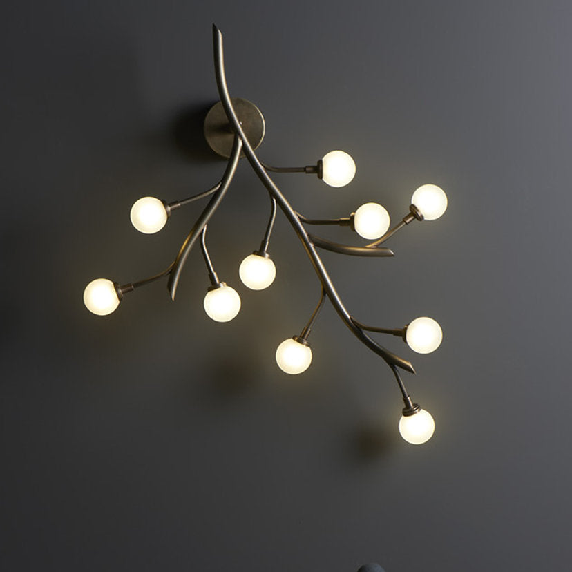Modern Globe Glass Wall Lamp