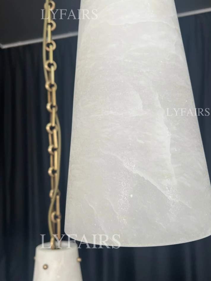Customized Alabaster Cluster Chandelier for Living/Dining Room/Restaurant/Hotel