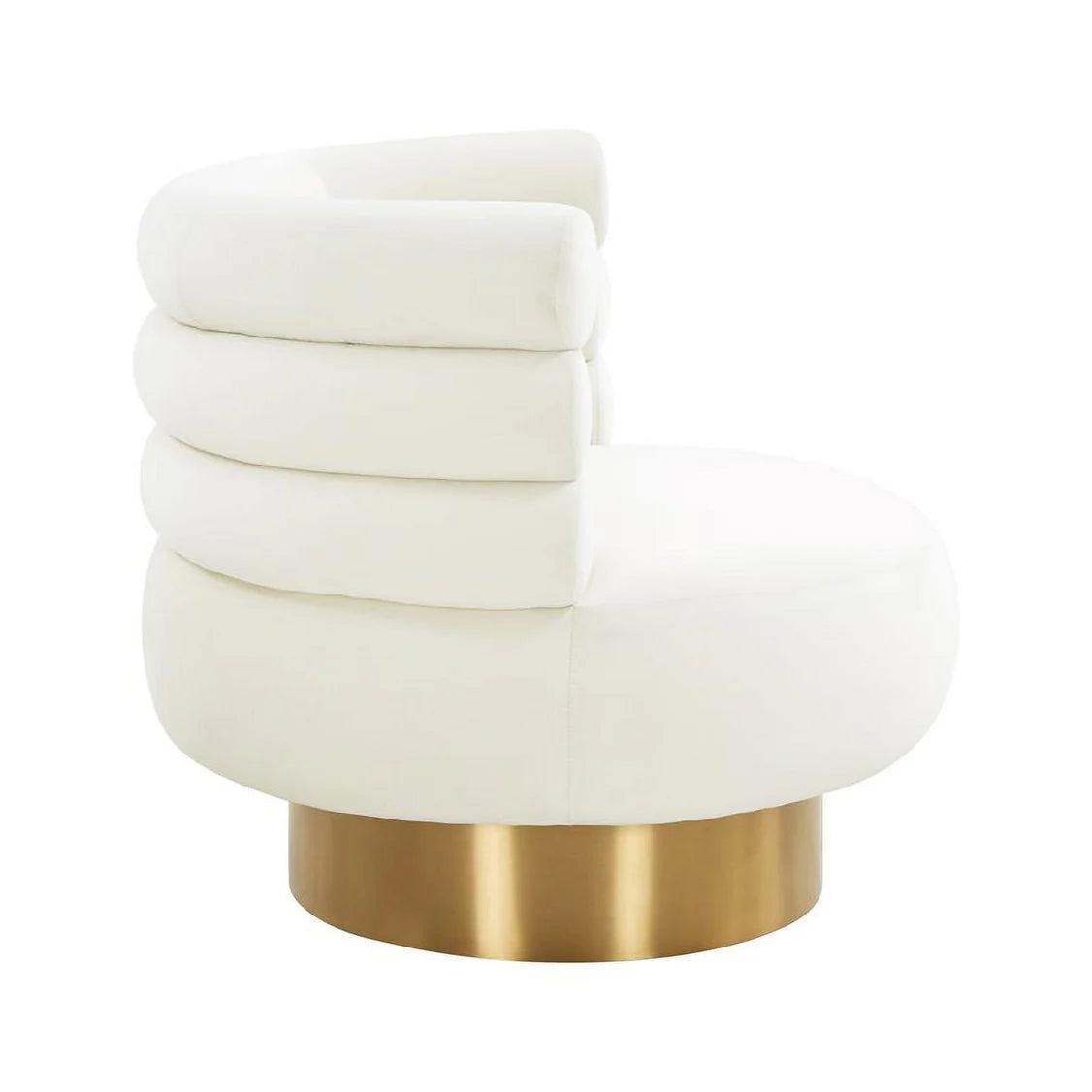 Modern Velvet Swivel Sofa Chair