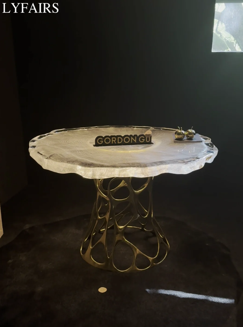 LYFAIRS x GORDON GU Tree Grain Round Table