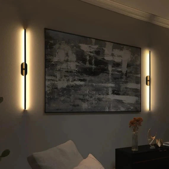 Modern Smart Strip Long Wall Sconce Light for Living Room/Bedside
