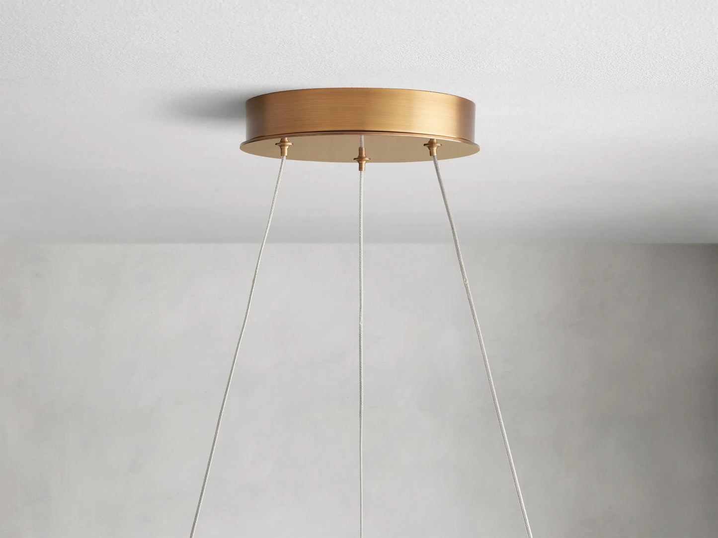 Modern 2-Tier Hand-blown Petal-like Translucent Glass Chandelier