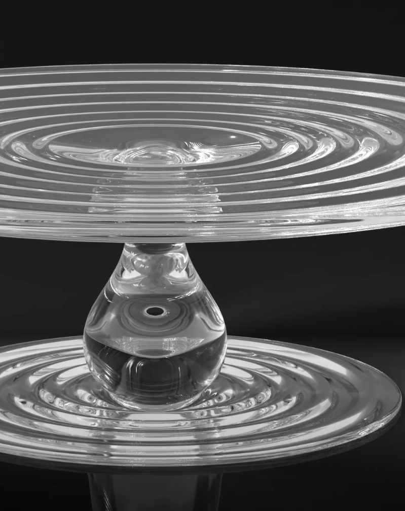 LYFAIRS x GORDON GU Waterdrop Oval Dining Table