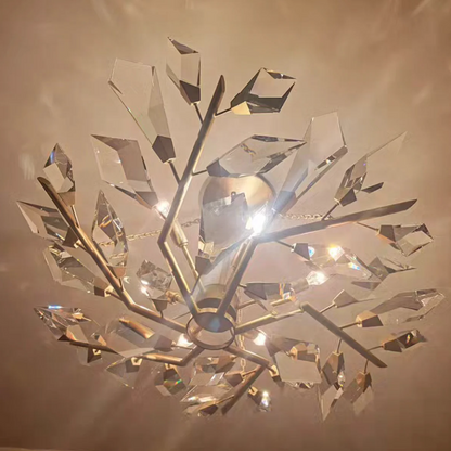 Art Handcrafted Crystal Chandelier for Living/Dining Room/Bedroom