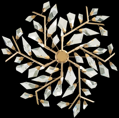 Art Handcrafted Crystal Chandelier for Living/Dining Room/Bedroom