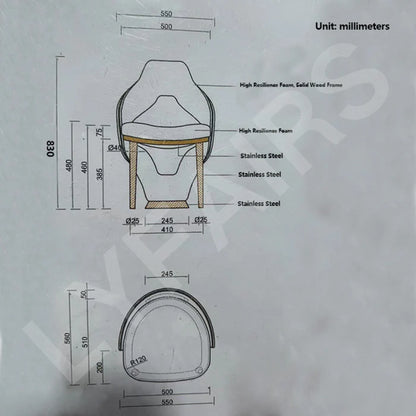 Luxury Lips Dining Room Chair