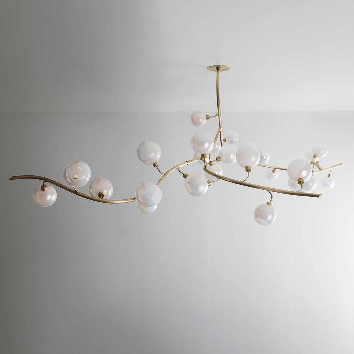 Modern Hand-blown Glass Globes Chandelier for Living/Dining Room/Kitchen Island