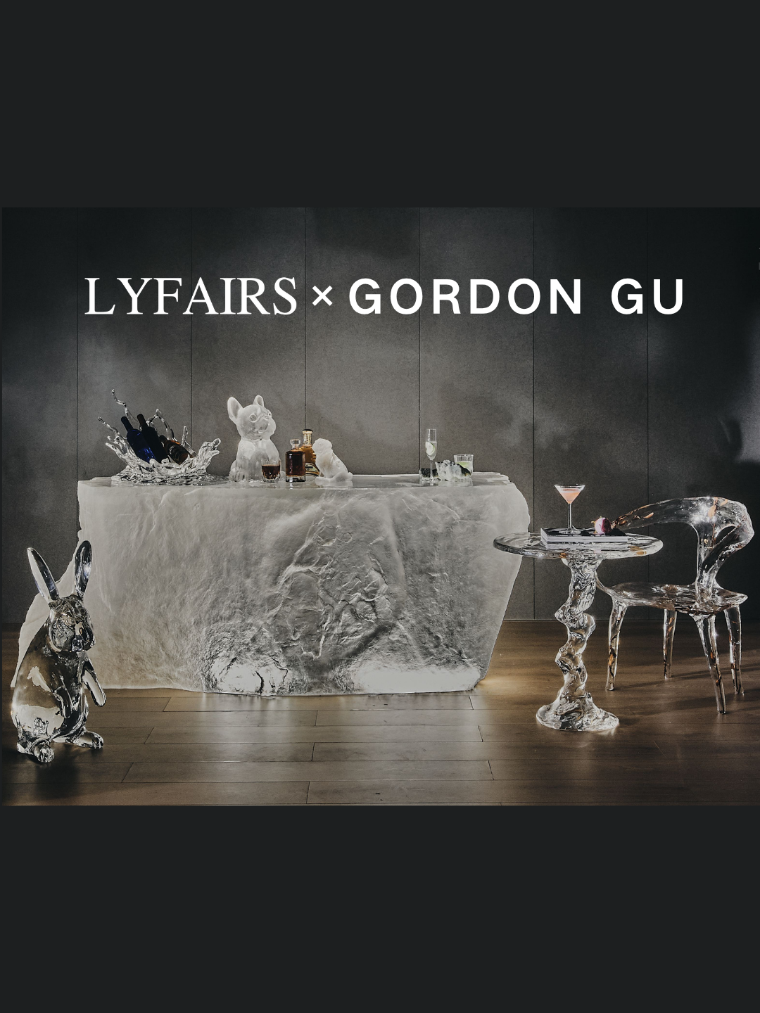 LYFAIRS x GORDON GU Ripple Artistic Side Table