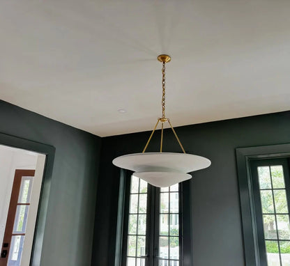 Modern Floating Hat Chandelier