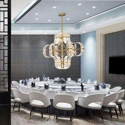 Modern Art Glass Chandelier for Living Room/Dining Room/Kitchen Island/Bedroom